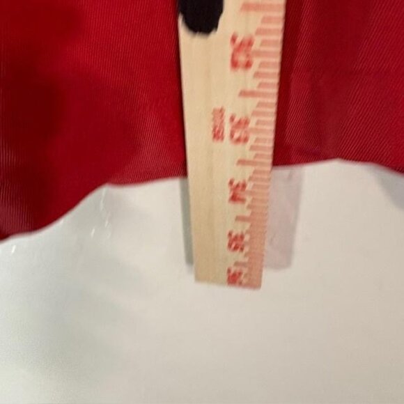 Nat Nast Shirt Mens 2XL Red Silk Camp Christmas Embroidered Pinup Dear Santa - Picture 6 of 6